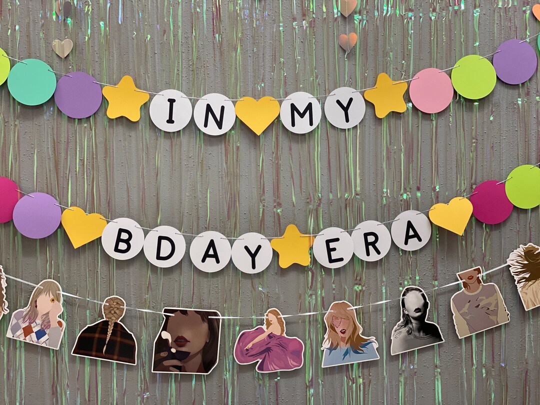 Friendship Bracelet Banner- Customizable- Singer Eras Birthday Bridal Bach Party MakerPlace by Michaels